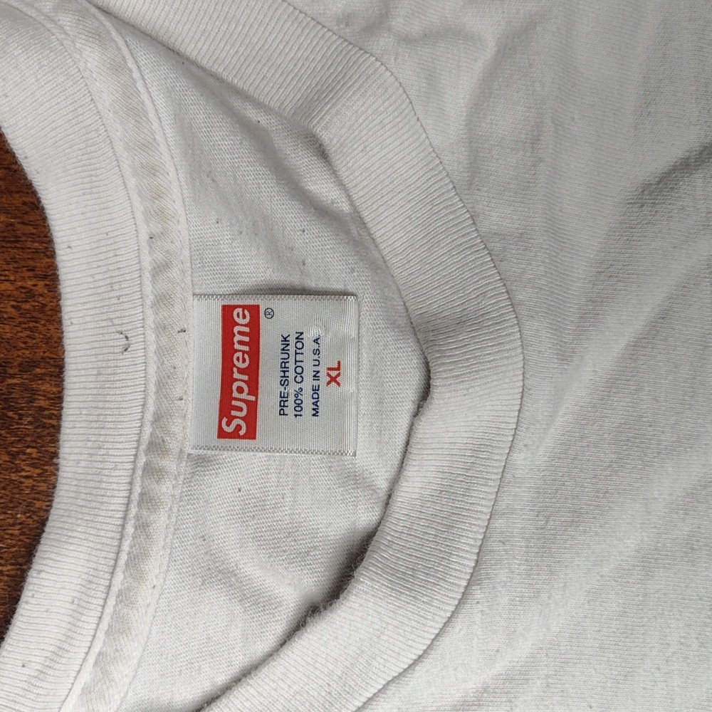 Rare Supreme Kmart blank tee white size XL